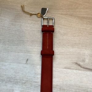 New with Tag Loro Piana Suede Belt Small 75cm